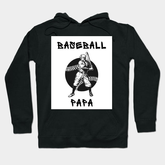 Baseball papa Hoodie by IOANNISSKEVAS